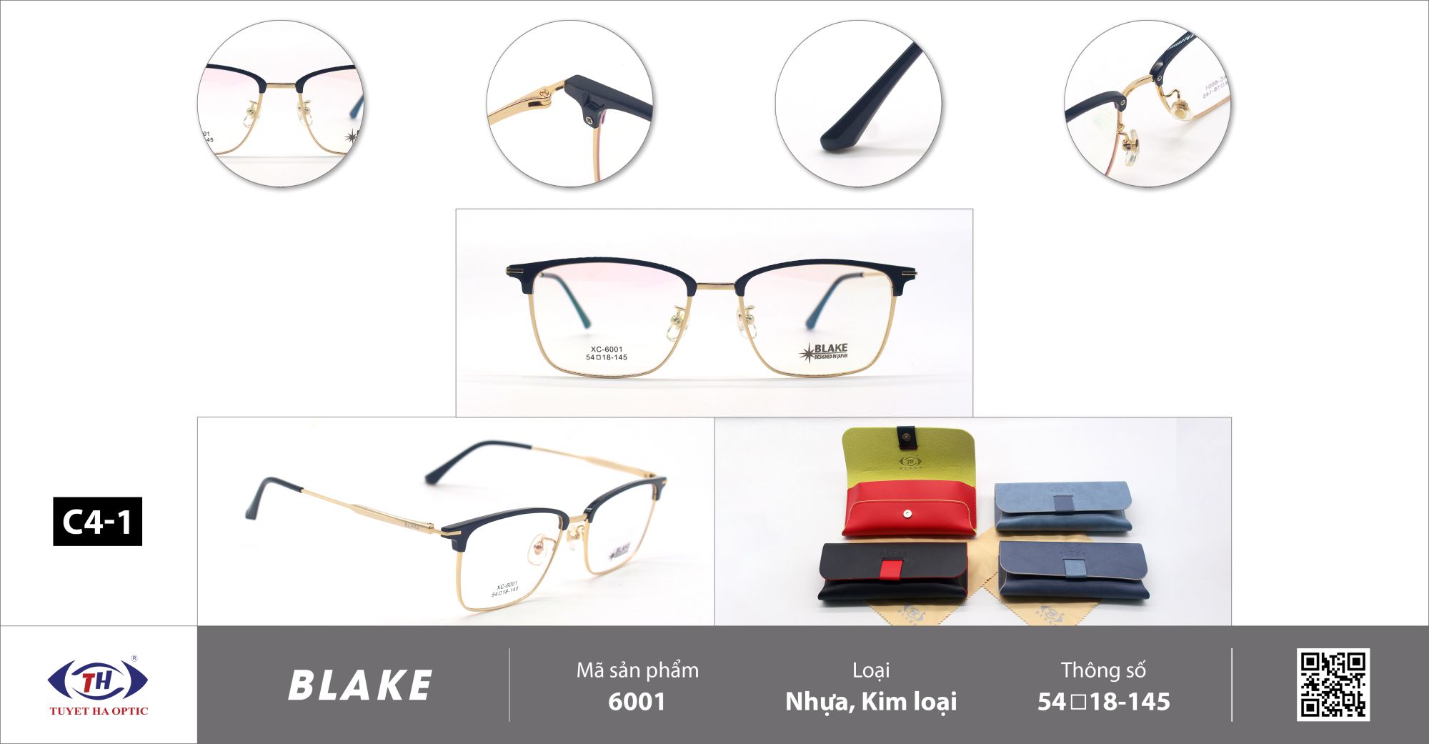 GỌNG KÍNH LAMY THƯƠNG HIỆU BLAKE