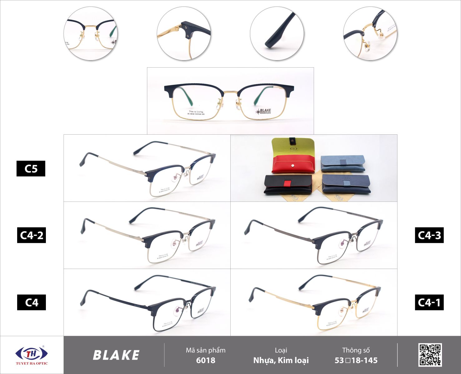 GỌNG KÍNH LAMY THƯƠNG HIỆU BLAKE