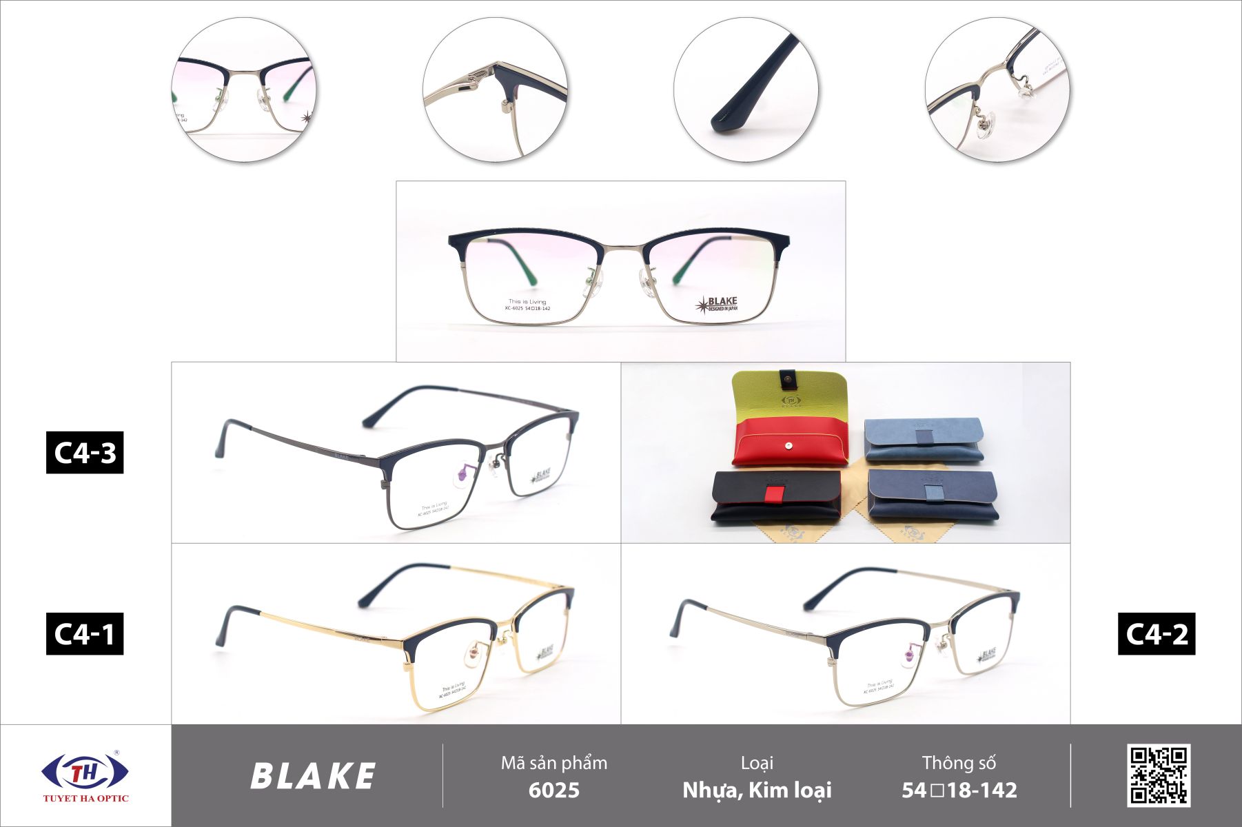 GỌNG KÍNH LAMY THƯƠNG HIỆU BLAKE